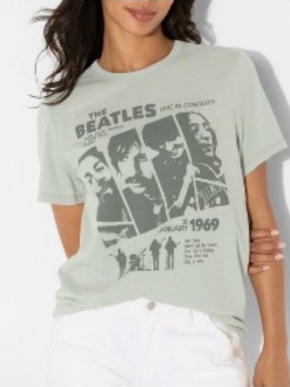 The Beatles Live In Concert 1969
Blondie Short Sleeve Graphic T-shirt size Xs